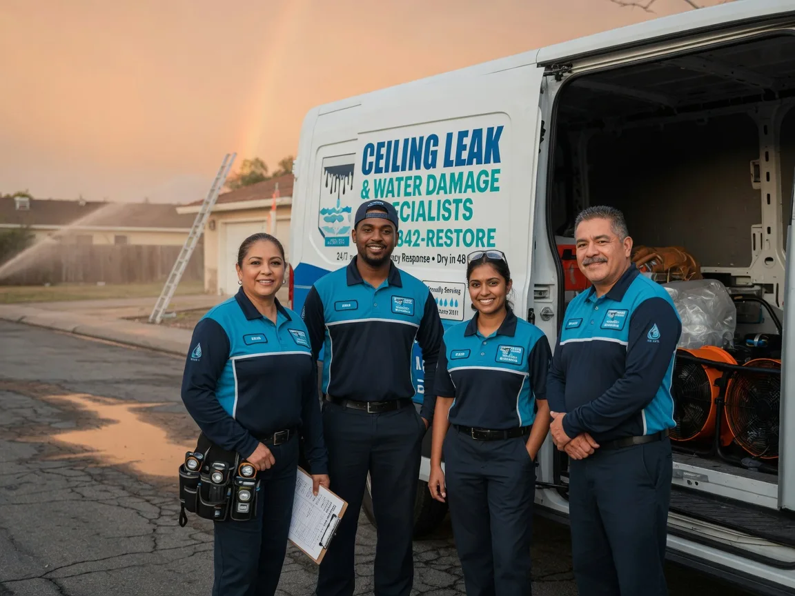 Ceiling Leak Cleanup company in Rolla, ND